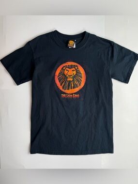 Disney Broadway The Lion King S/S Black Tee Size S